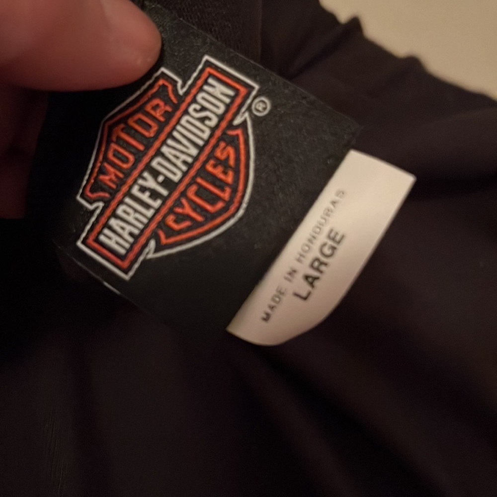 Harley-Davidson black muscle shirt Large